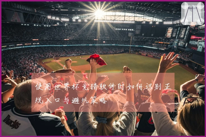 使用世界杯竞猜软件时如何识别正规入口与避坑策略