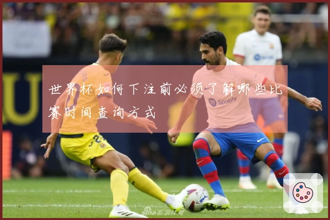 世界杯如何下注前必须了解哪些比赛时间查询方式